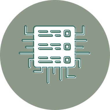 ağ paylaşım sunucu vektör illüstrasyonu