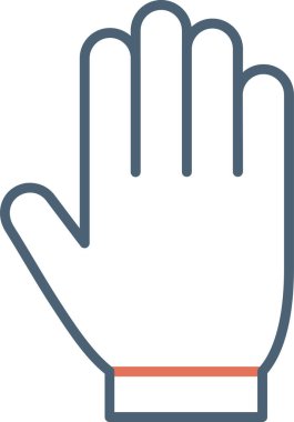 Elini ver. Web simgesi basit tasarım