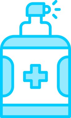 Sprey ağ ikonu vektör illüstrasyonu