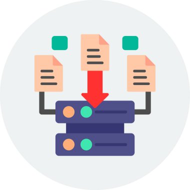 data düz vektör resimleme