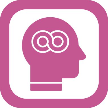 Felsefe web simgesi vektör illüstrasyonu