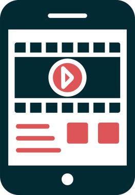 Bedava deneme. Web simgesi basit illüstrasyon 