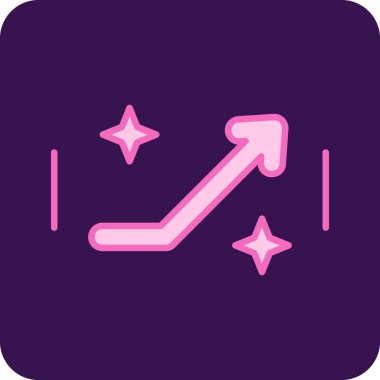 Basit oklar. Web simgesi illüstrasyonu