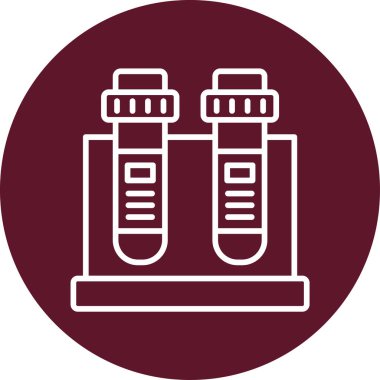 Laboratuvar Test Tüpleri. Basit tasarım 