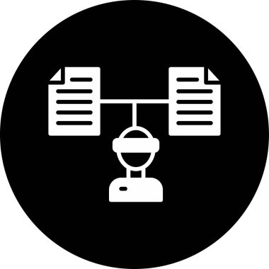  Sohbet robotu vektör illüstrasyonu