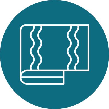 Battaniye ağ simgesi vektör illüstrasyonu