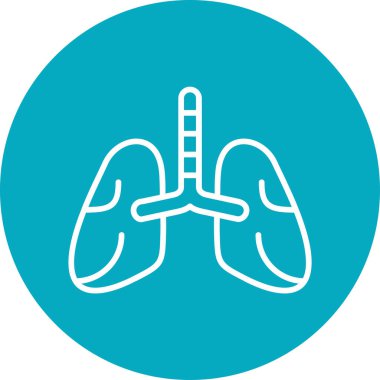 İnsan akciğerlerinin temel çizimi