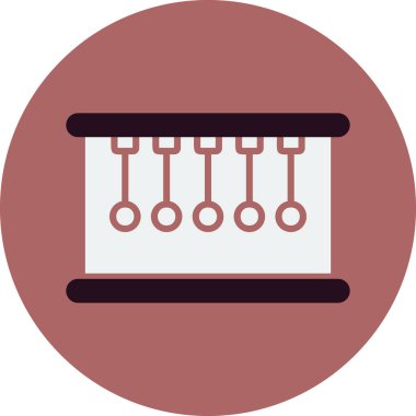 Momentum web simgesi vektör illüstrasyonu