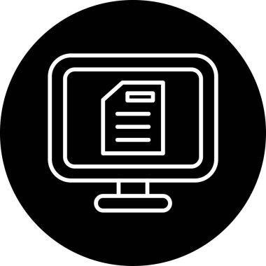 Basit Uygulama simgesi vektör illüstrasyon tasarımı