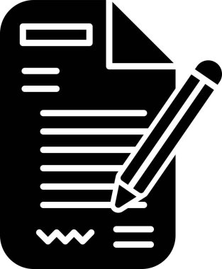 Sözleşmeli ağ simgesi, vektör illüstrasyonu