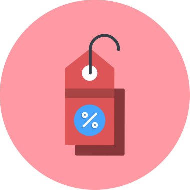 Satış simgesi, basit vektör illüstrasyonu