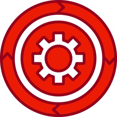 Pasta grafiği vektör illüstrasyonu