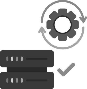Tahmin edilebilir modellik. Web simgesi vektör illüstrasyonu