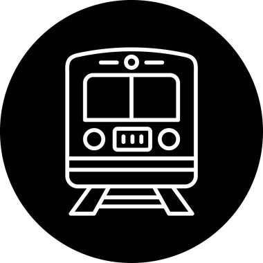Web simgesi tren, illüstrasyon vektör  