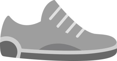 ayakkabı ikonu vektör illüstrasyonu 