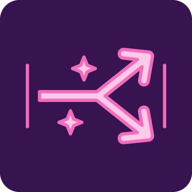 Basit oklar. Web simgesi illüstrasyonu