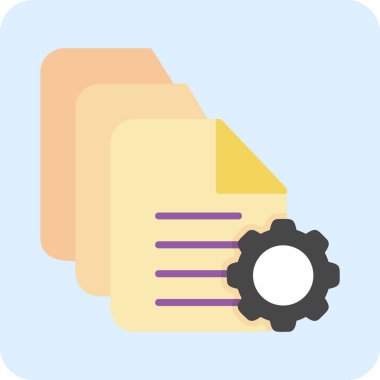 İşlem yapılıyor. Web simgesi basit illüstrasyon