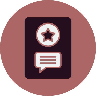 Basit karşılama simgesi vektör illüstrasyonu