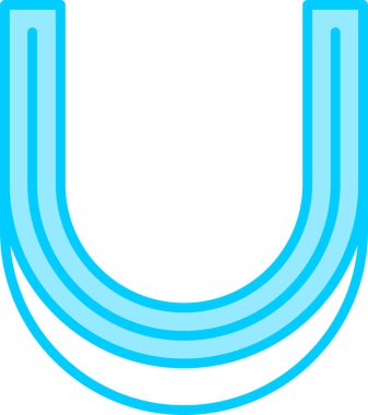 Ağız koruyucusu. Web simgesi basit illüstrasyon