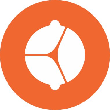 Aort kapakçığı. Web simgesi basit illüstrasyon