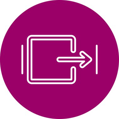 Basit oklar. Web simgesi illüstrasyonu