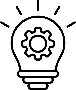 Ampul Ağı simgesi, vektör illüstrasyonu