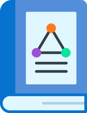 Kimya web simgesi, vektör illüstrasyonu