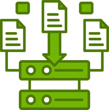 data düz vektör resimleme