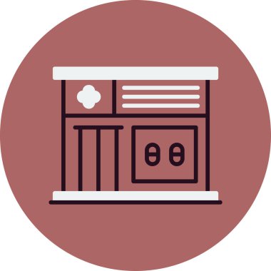 vector illustration of pharmacy icon