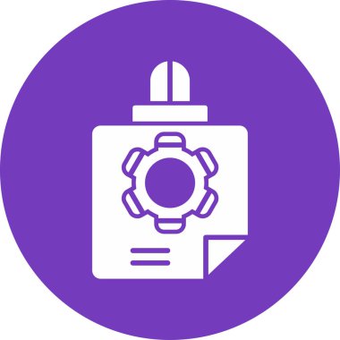 Çalışan ağ simgesi vektör illüstrasyonu