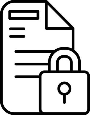 Değerli elektronik veri içeren dizinin vektör illüstrasyonu