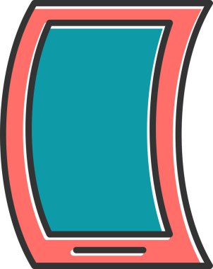 Cep telefonu. basit tasarım vektörü