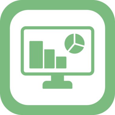 vector illustration of Analysis modern icon