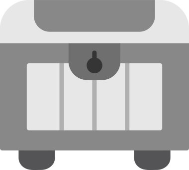 Göğüs. Web simgesi basit illüstrasyon