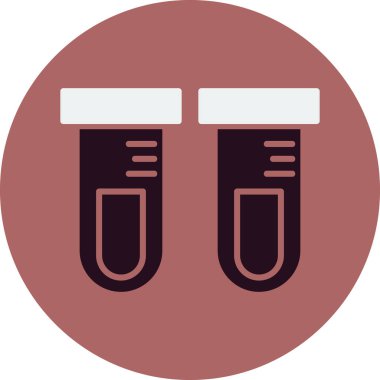 Test tüplerinin basit doğrusal görüntüsü