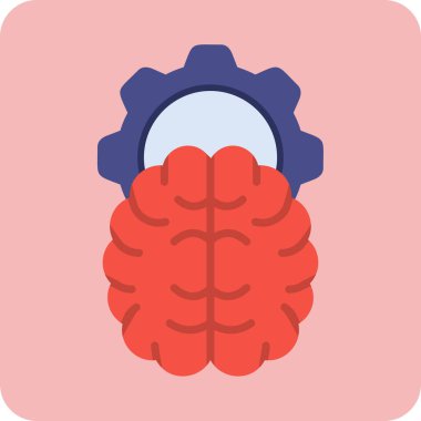 Öğrenmek. Web simgesi vektör illüstrasyonu