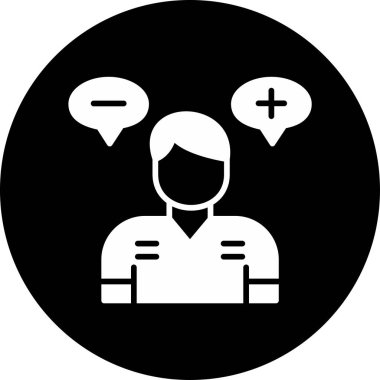 Fizibilite. Web simgesi vektör illüstrasyonu