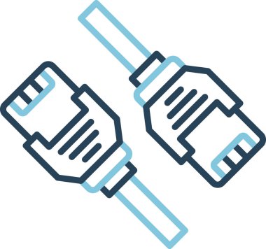 Ağ basit simgesinin vektör illüstrasyonu