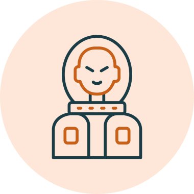 Uzaylı simgesi vektör illüstrasyonu