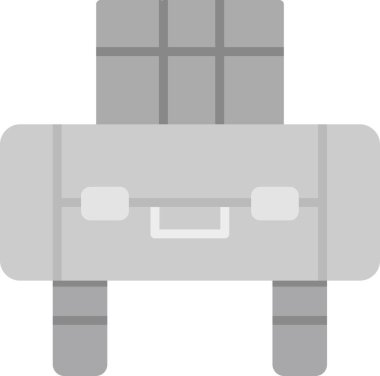 Bir tablo simgesinin vektör illüstrasyonu