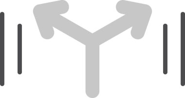 Basit oklar. Web simgesi illüstrasyonu