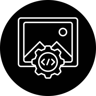 İşlem yapılıyor. Web simgesi basit illüstrasyon