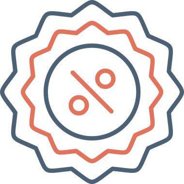 Basit ağ öneri ikonu vektörü