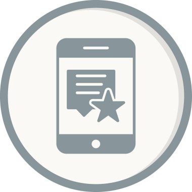 Geri besleme modern simgesinin vektör illüstrasyonu