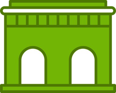 Kubbe. Web simgesi basit illüstrasyon