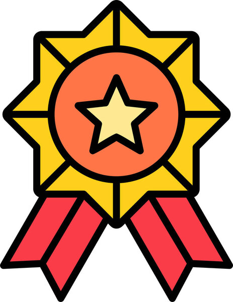 badge icon vector illustration