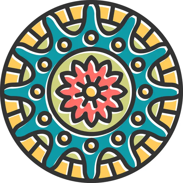 mandala tasarımı, web basit illüstrasyonu