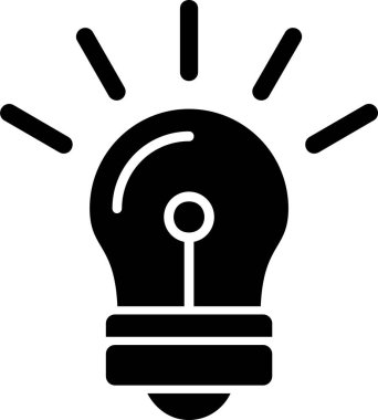 Ampul Ağı simgesi, vektör illüstrasyonu