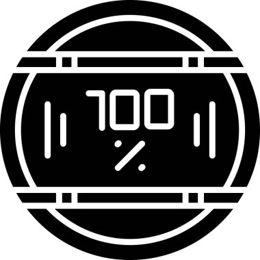 Modern İlerleme simgesinin vektör illüstrasyonu