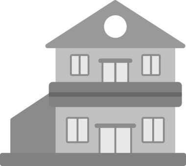 Malikane. Web simgesi basit illüstrasyon